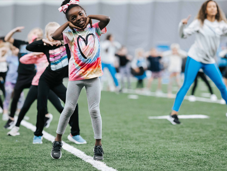 Junior TopCats Clinic at the Gantt